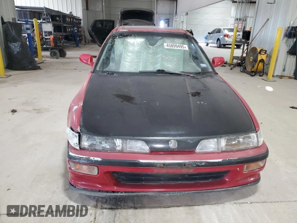 1993 Acura Integra with VIN JH4DA9461PS012835, listed as a Copart auction lot 45899495 with Not provided miles and Salvage title. Bid and sale history available at DreamBid. Image 5.