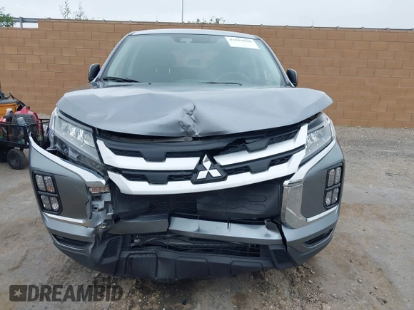 2024 Mitsubishi Outlander Sport S with VIN JA4ARUAU4RU017533, listed as a IAAI auction lot 41894608 with 22,340 mi miles. Bid and sale history available at carsss.com. Image 6.