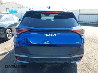 2023 Kia Sportage X-Line with VIN 5XYK6CAFXPG015749, listed as a IAAI auction lot 41455020 with 36,854 mi miles. Bid and sale history available at carsss.com. Image 16.