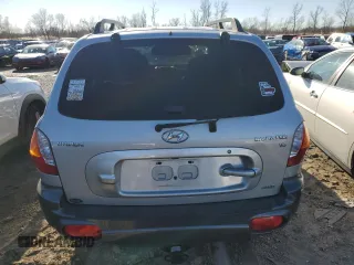 2003 Hyundai Santa Fe GLS with VIN KM8SC73D13U534494, listed as a Copart auction lot 83258244 with 81,834 mi miles and Salvage Title. Bid and sale history available at carsss.com. Image 6.