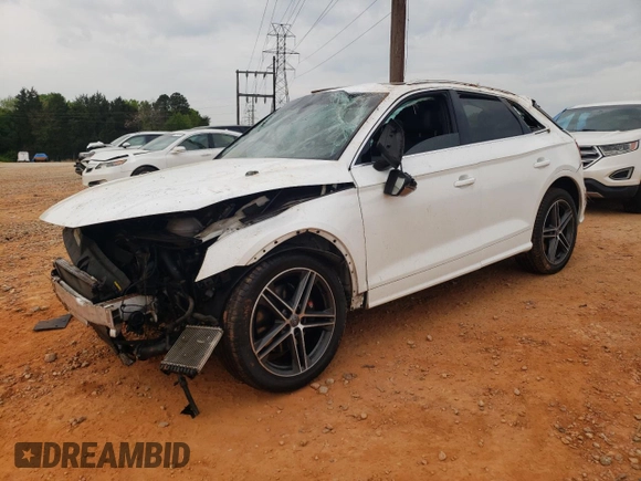 2018 Audi SQ5 Premium Plus with VIN WA1A4AFY4J2008646, listed as a Copart auction lot 47783603 with 63,074 mi miles. Bid and sale history available at carsss.com. Image 1.