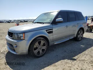 2012 Land Rover Range Rover Sport HSE with VIN SALSF2D47CA741320, listed as a Copart auction lot 52128495 with 110,160 mi miles and Salvage Title. Bid and sale history available at DreamBid. Image 1.