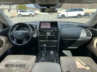 2023 Nissan Armada Platinum with VIN JN8AY2DB2P9835192, listed as a Copart auction lot 50734435 with 36,838 mi miles and Clean Title. Bid and sale history available at carsss.com. Image 6.
