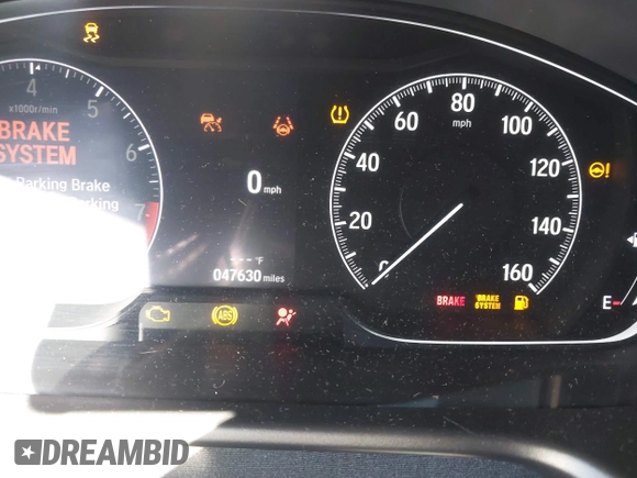 2021 Honda Accord Touring with VIN 1HGCV2F91MA022025, listed as a IAAI auction lot 42048514 with 47,630 mi miles and . Bid and sale history available at DreamBid. Image 7.