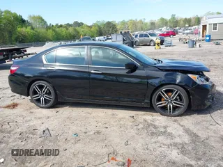 2016 Honda Accord Sport with VIN 1HGCR2F50GA086434, listed as a IAAI auction lot 42010233 with 126,597 mi miles and . Bid and sale history available at DreamBid. Image 13.