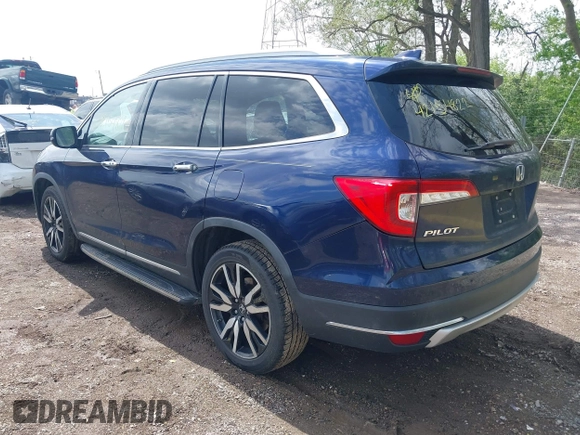 2019 Honda Pilot Touring 7-Passenger z VIN 5FNYF6H63KB000365, wystawiony jako IAAI lot #42154822 z przebiegiem 238 032 mil mil oraz . Historia ofert i sprzedaży dostępna na DreamBid. Obrazek 3.