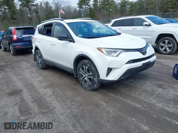 2018 Toyota RAV4 LE with VIN JTMBFREV5JJ738405, listed as a IAAI auction lot 41956145 with 100,593 mi miles and . Bid and sale history available at DreamBid. Image 1.