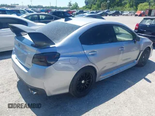 2020 Subaru WRX with VIN JF1VA1A61L9829130, listed as a IAAI auction lot 41889851 with 16,105 mi miles. Bid and sale history available at carsss.com. Image 4.