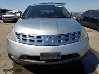 2004 Nissan Murano SL with VIN JN8AZ08T44W209533, listed as a Copart auction lot 66243724 with 109,276 mi miles and Clean Title. Bid and sale history available at carsss.com. Image 5.