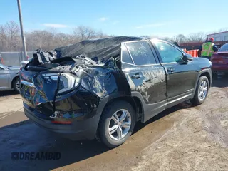 2018 GMC Terrain SLE with VIN 3GKALMEV9JL176383, listed as a IAAI auction lot 36237365 with 26,919 mi miles and . Bid and sale history available at carsss.com. Image 4.