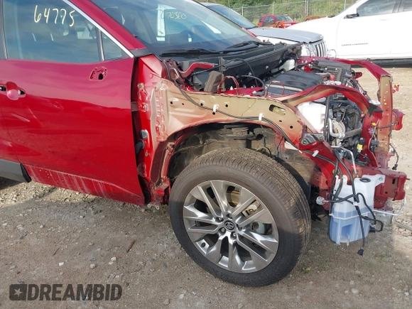2021 Toyota RAV4 XLE Premium with VIN 2T3A1RFV6MW151550, listed as a IAAI auction lot 42764775 with 41,377 mi miles and . Bid and sale history available at DreamBid. Image 22.