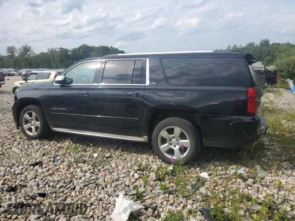 2015 Chevrolet Suburban LTZ with VIN 1GNSKKKC8FR199218, listed as a Copart auction lot 64147184 with 181,676 mi miles and Salvage Title. Bid and sale history available at DreamBid. Image 2.