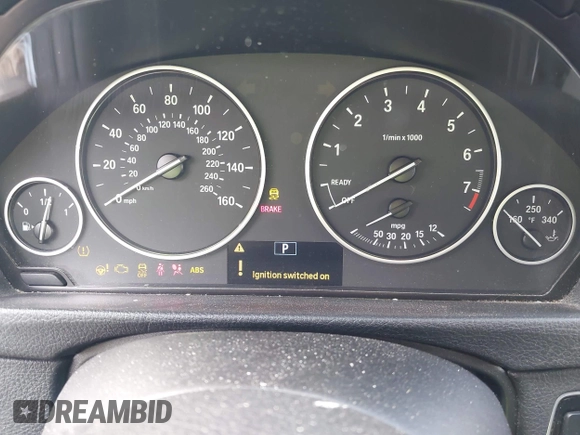 2013 BMW 3 Series 328i with VIN WBA3A5G5XDNP23336, listed as a IAAI auction lot 41895867 with 125,137 mi miles. Bid and sale history available at carsss.com. Image 7.