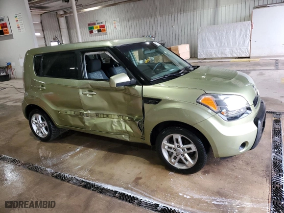 2011 Kia Soul + with VIN KNDJT2A24B7257499, listed as a Copart auction lot 51772225 with 136,738 mi miles and Salvage Title. Bid and sale history available at carsss.com. Image 4.