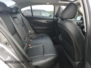 2014 Infiniti Q50 Premium with VIN JN1BV7APXEM675338, listed as a Copart auction lot 57125045 with 58,267 mi miles and Salvage title. Bid and sale history available at DreamBid. Image 10.