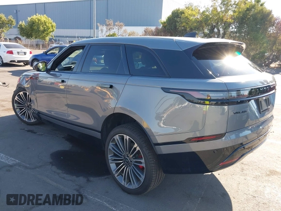 2024 Land Rover Range Rover Velar Dynamic SE with VIN SALYL2EX9RA372092, listed as a IAAI auction lot 40430092 with 6,383 mi miles and . Bid and sale history available at DreamBid. Image 3.