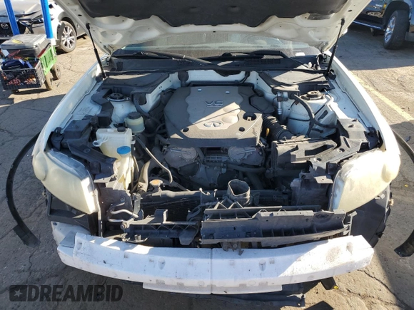 2007 Infiniti FX with VIN JNRAS08W77X210426, listed as a Copart auction lot 74520624 with 142,684 mi miles and Salvage Title. Bid and sale history available at DreamBid. Image 12.
