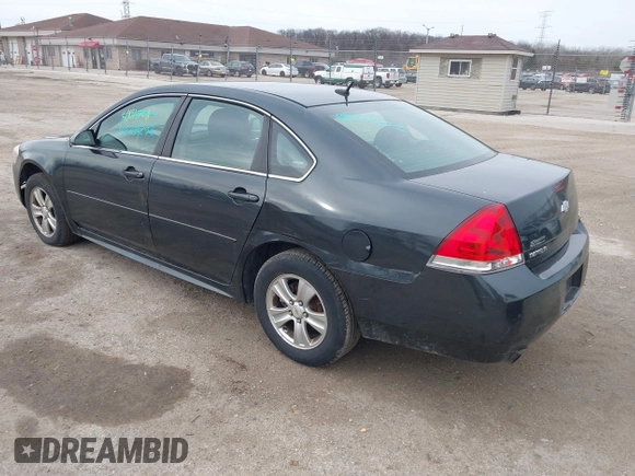 2014 Chevrolet Impala LS with VIN 2G1WA5E30E1125611, listed as a IAAI auction lot 41828292 with 141,826 mi miles and . Bid and sale history available at DreamBid. Image 3.