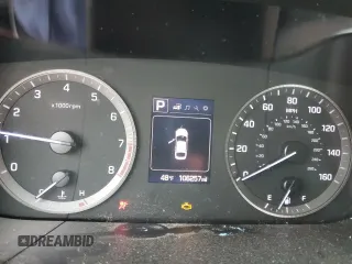 2015 Hyundai Sonata SE with VIN 5NPE24AF8FH154719, listed as a Copart auction lot 52802045 with 106,257 mi miles and Salvage Title. Bid and sale history available at DreamBid. Image 9.