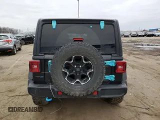 2023 Jeep Wrangler Rubicon z VIN 1C4JJXR63PW566503, wystawiony jako Copart lot #49884605 z przebiegiem 19 304 mil mil oraz Szkoda całkowita • Salvage title. Historia ofert i sprzedaży dostępna na DreamBid. Obrazek 6.