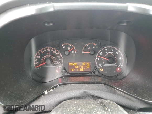 2015 Ram ProMaster City Cargo Tradesman with VIN ZFBERFAT5F6A72377, listed as a Copart auction lot 49512234 with 106,773 mi miles and Salvage Title. Bid and sale history available at carsss.com. Image 9.