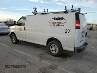 2021 Chevrolet Express Cargo z VIN 1GCWGAFP5M1251810, wystawiony jako Copart lot #43169785 z przebiegiem 57 200 mil mil oraz Szkoda całkowita • Salvage title. Historia ofert i sprzedaży dostępna na DreamBid. Obrazek 2.