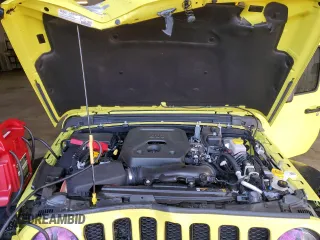 2023 Jeep Wrangler Willys with VIN 1C4HJXDN9PW640617, listed as a Copart auction lot 84894564 with 2,136 mi miles and Salvage Title. Bid and sale history available at DreamBid. Image 14.