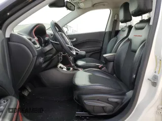 2018 Jeep Compass Trailhawk with VIN 3C4NJDDB9JT451440, listed as a Copart auction lot 47638765 with 115,683 mi miles and Salvage Title. Bid and sale history available at carsss.com. Image 7.