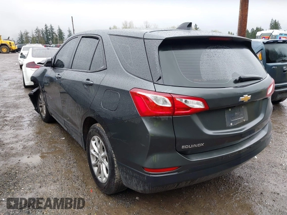 2020 Chevrolet Equinox LS with VIN 3GNAXHEV6LS501658, listed as a IAAI auction lot 41980000 with 77,963 mi miles. Bid and sale history available at carsss.com. Image 3.