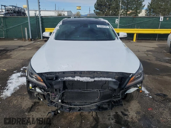 2015 Hyundai Genesis 3.8L with VIN KMHGN4JE8FU097477, listed as a Copart auction lot 51654155 with 74,358 mi miles and Salvage Title. Bid and sale history available at carsss.com. Image 5.