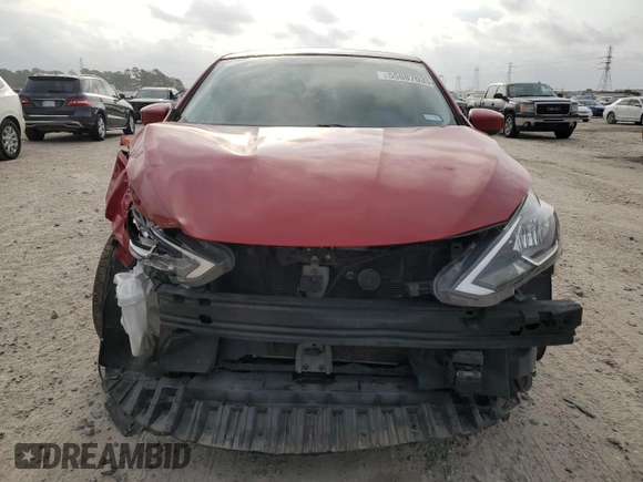 2018 Nissan Sentra SR with VIN 3N1AB7AP2JY341171, listed as a Copart auction lot 55087035 with 77,958 mi miles and Salvage Title. Bid and sale history available at DreamBid. Image 5.