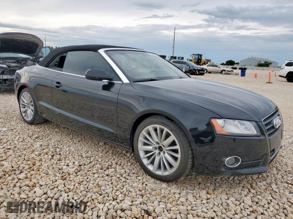 2012 Audi A5 Premium with VIN WAUCFAFH3CN009049, listed as a Copart auction lot 60426355 with 65,272 mi miles and Clean title. Bid and sale history available at DreamBid. Image 4.