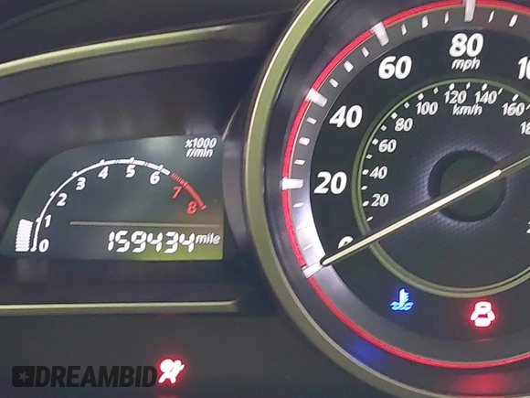 2014 Mazda 3 i Grand Touring with VIN JM1BM1M78E1163314, listed as a IAAI auction lot 41578305 with 159,434 mi miles and . Bid and sale history available at DreamBid. Image 15.