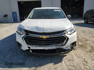 2018 Chevrolet Traverse LS with VIN 1GNERFKW2JJ217312, listed as a Copart auction lot 51320755 with 61,160 mi miles and Salvage Title. Bid and sale history available at DreamBid. Image 5.