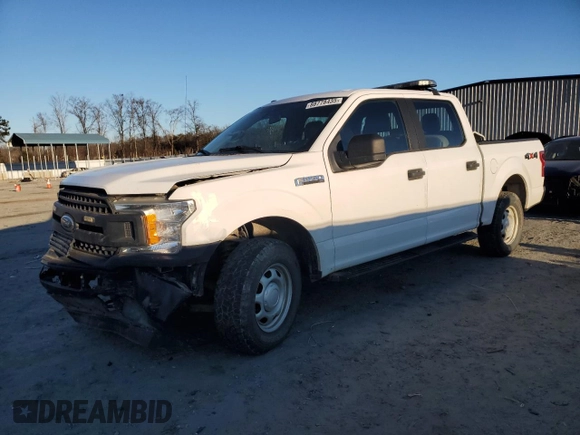 2019 Ford F-150 XL with VIN 1FTEW1EB8KFC26453, listed as a Copart auction lot 88778435 with 78,048 mi miles and Salvage Title. Bid and sale history available at carsss.com. Image 1.