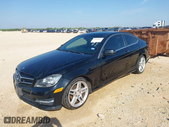2013 Mercedes-Benz C 250 with VIN WDDGJ4HB4DF976588, listed as a IAAI auction lot 42339669 with 130,445 mi miles and . Bid and sale history available at DreamBid. Image 2.