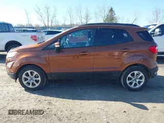 2018 Ford EcoSport SE z VIN MAJ3P1TE3JC239196, wystawiony jako IAAI lot #42056858 z przebiegiem 102 765 mil mil oraz . Historia ofert i sprzedaży dostępna na DreamBid. Obrazek 14.