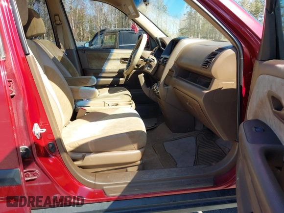 2002 Honda CR-V EX with VIN JHLRD78802C059259, listed as a IAAI auction lot 42011003 with 162,092 mi miles. Bid and sale history available at carsss.com. Image 5.