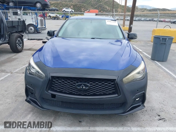 2014 Infiniti Q50 with VIN JN1BV7AP6EM689012, listed as a IAAI auction lot 42063216 with 114,785 mi miles and . Bid and sale history available at DreamBid. Image 12.