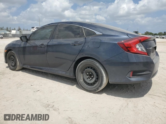 2018 Honda Civic Sedan LX with VIN 19XFC2F57JE024756, listed as a Copart auction lot 54358645 with 67,062 mi miles and Salvage Title. Bid and sale history available at carsss.com. Image 2.