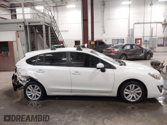 2015 Subaru Impreza Premium with VIN JF1GPAC64FH272292, listed as a IAAI auction lot 42189917 with 125,386 mi miles and . Bid and sale history available at DreamBid. Image 13.