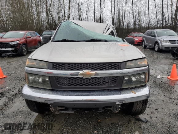 2007 Chevrolet Colorado LT w/1LT with VIN 1GCDT19E778136618, listed as a Copart auction lot 86568044 with 0 mi miles and Salvage Title. Bid and sale history available at carsss.com. Image 5.