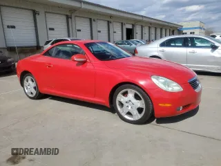 2004 Lexus SC with VIN JTHFN48Y840053532, listed as a Copart auction lot 50686965 with 244,055 mi miles and Salvage Title. Bid and sale history available at carsss.com. Image 4.
