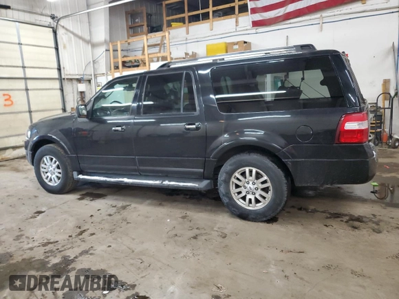 2014 Ford Expedition EL Limited with VIN 1FMJK2A52EEF52092, listed as a Copart auction lot 48050505 with 207,018 mi miles and Salvage Title. Bid and sale history available at carsss.com. Image 2.
