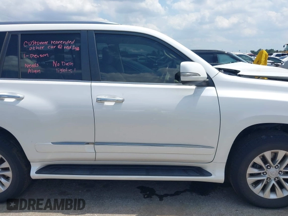 2017 Lexus GX 460 with VIN JTJBM7FX8H5157815, listed as a IAAI auction lot 42384829 with 142,003 mi miles and . Bid and sale history available at DreamBid. Image 12.