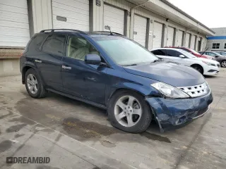 2003 Nissan Murano SL with VIN JN8AZ08T03W113641, listed as a Copart auction lot 71799404 with 98,383 mi miles and Salvage Title. Bid and sale history available at carsss.com. Image 4.