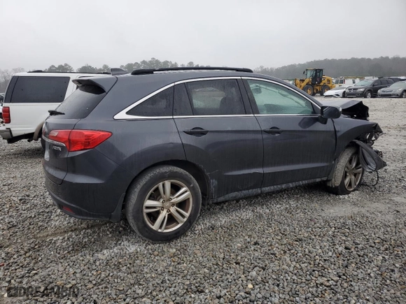 2013 Acura RDX Tech Pkg with VIN 5J8TB3H5XDL017144, listed as a Copart auction lot 44949615 with 126,890 mi miles and Salvage Title. Bid and sale history available at carsss.com. Image 3.