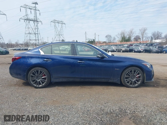 2019 Infiniti Q50 Red Sport 400 с VIN JN1FV7AR5KM830361, выставлен на аукционе IAAI как лот 41775286 с пробегом 51 613 миль миль и . История ставок и продаж доступна на DreamBid. Изображение 14.