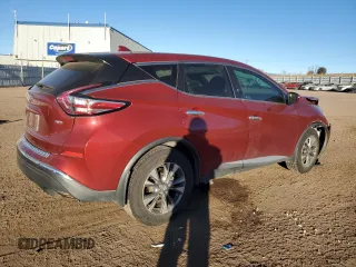 2017 Nissan Murano S with VIN 5N1AZ2MH4HN157353, listed as a Copart auction lot 86560284 with 46,234 mi miles and Salvage Title. Bid and sale history available at DreamBid. Image 3.