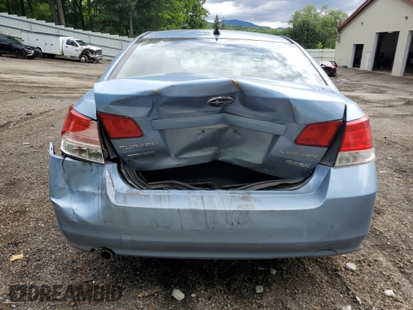 2011 Subaru Legacy Premium with VIN 4S3BMBF69B3219660, listed as a Copart auction lot 59640214 with 144,549 mi miles and Non repairable. Bid and sale history available at DreamBid. Image 6.